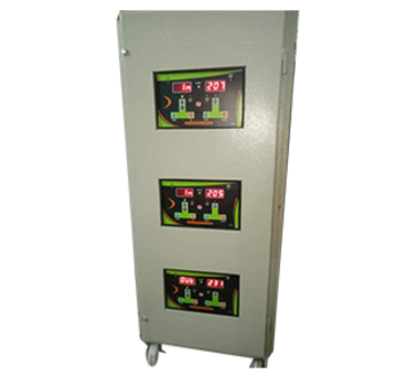 Three-phase air-cooled servo voltage stabilizer for industrial use